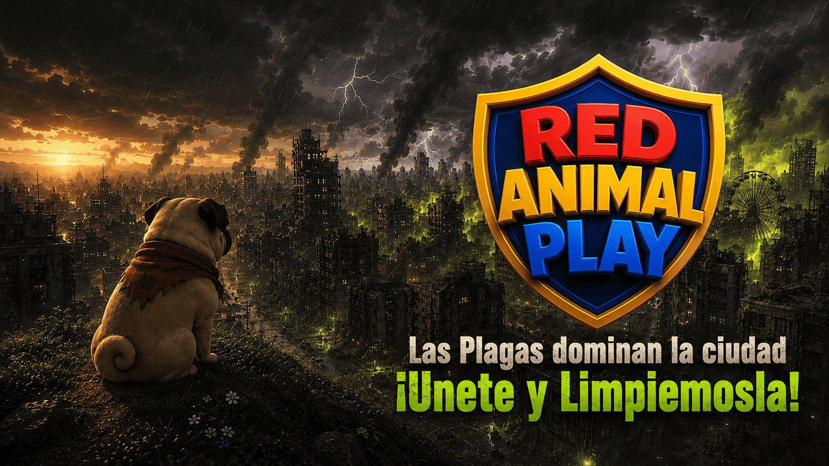 Red Animal Play